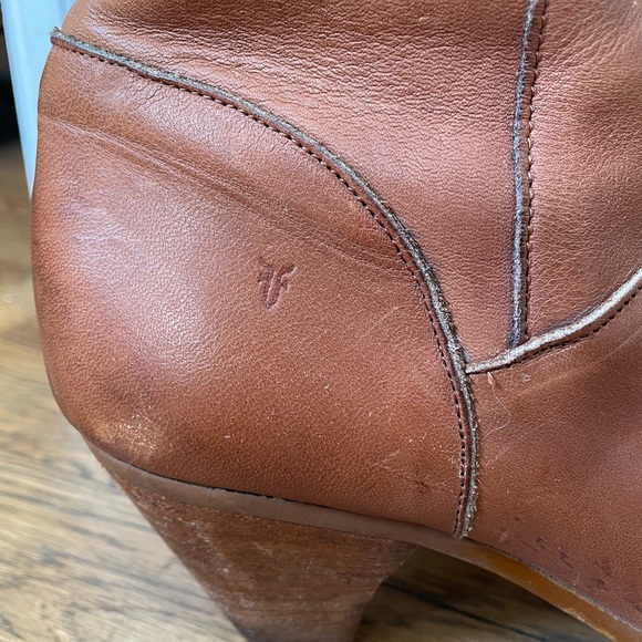 Vintage Frye heeled riding boots size 8.5 - Picture 5 of 11